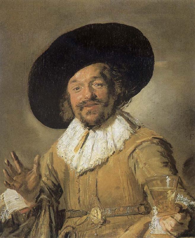 Frans Hals The cheerful drinder Norge oil painting art